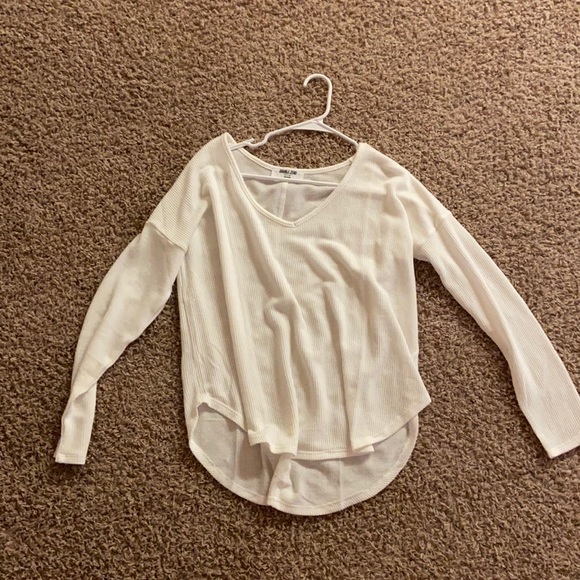 Double Zero Brand White Sweater